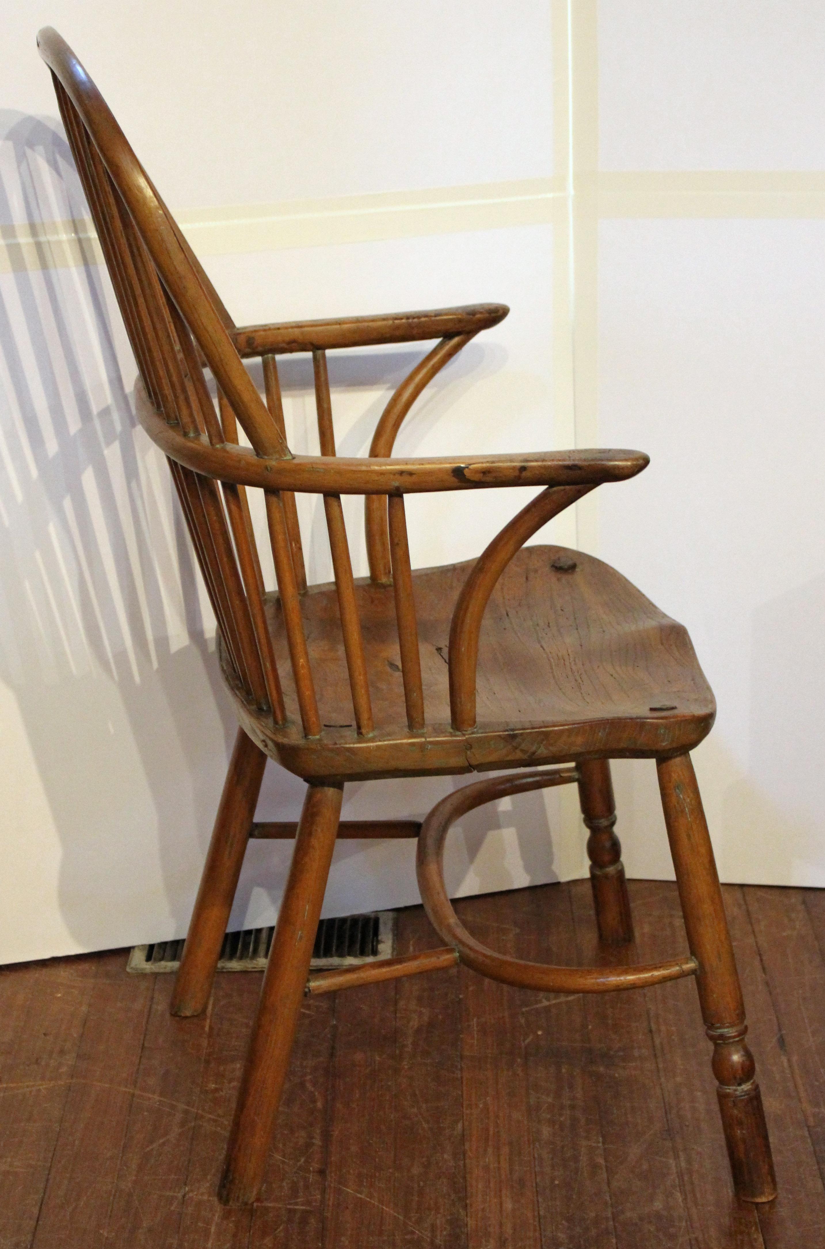Late 18th Century, Windsor Armchair from Dorset, England 1