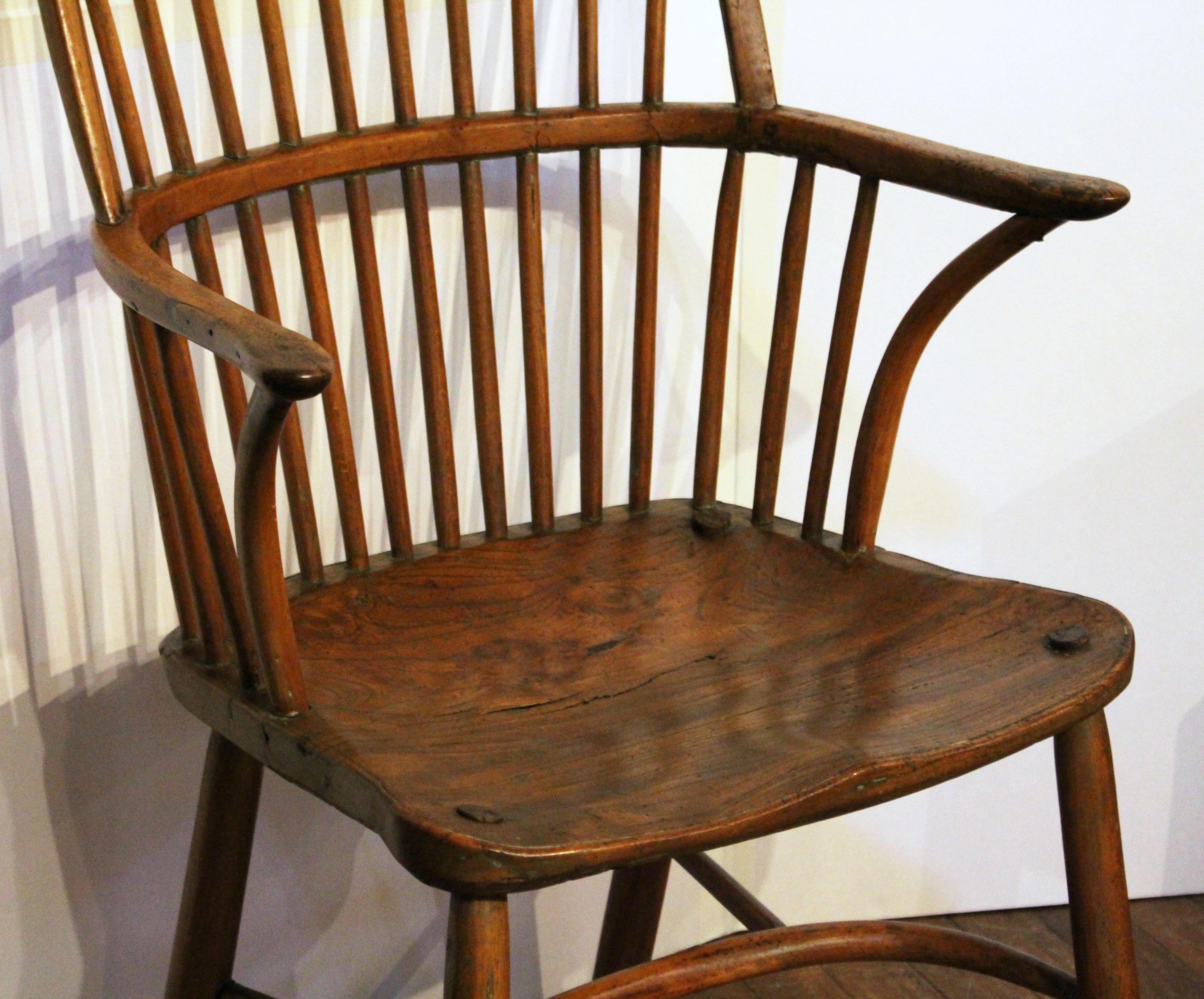 Late 18th Century, Windsor Armchair from Dorset, England 2