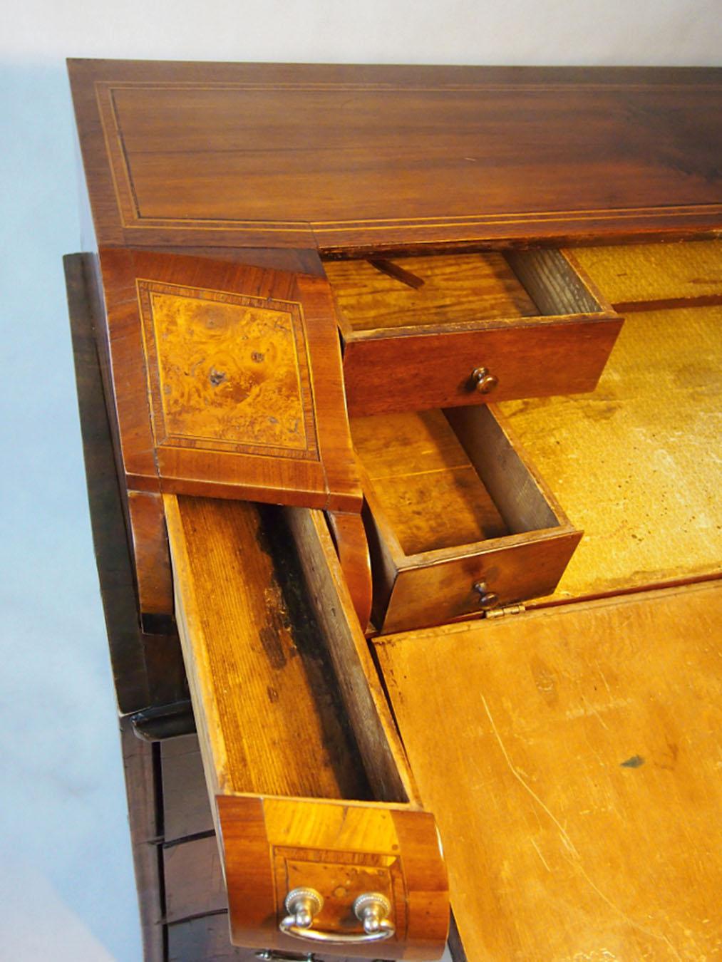 Veneer Late 18th Century Writing Commode For Sale