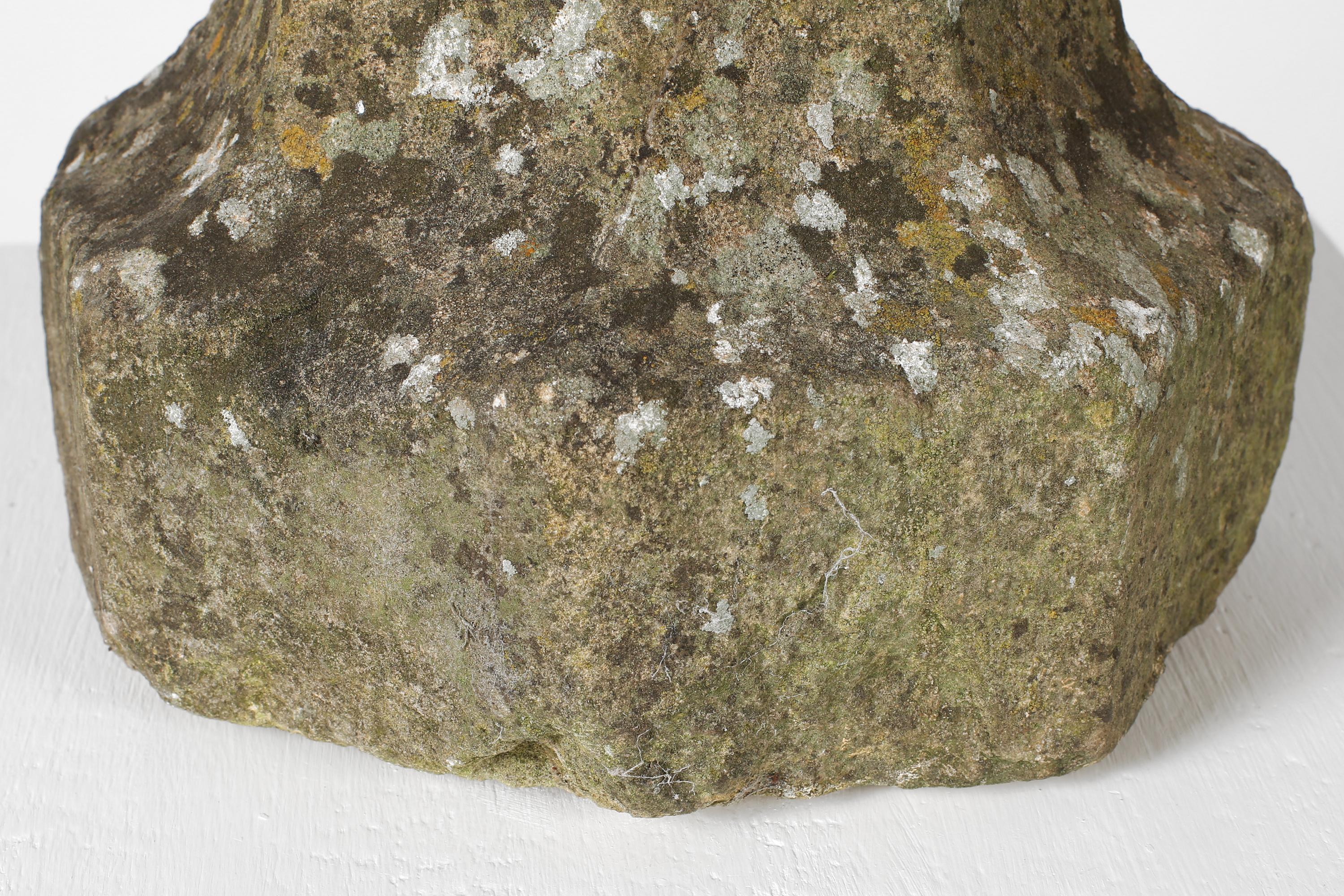 18th Century and Earlier Late 18th Century Yorkstone Column Fragment For Sale