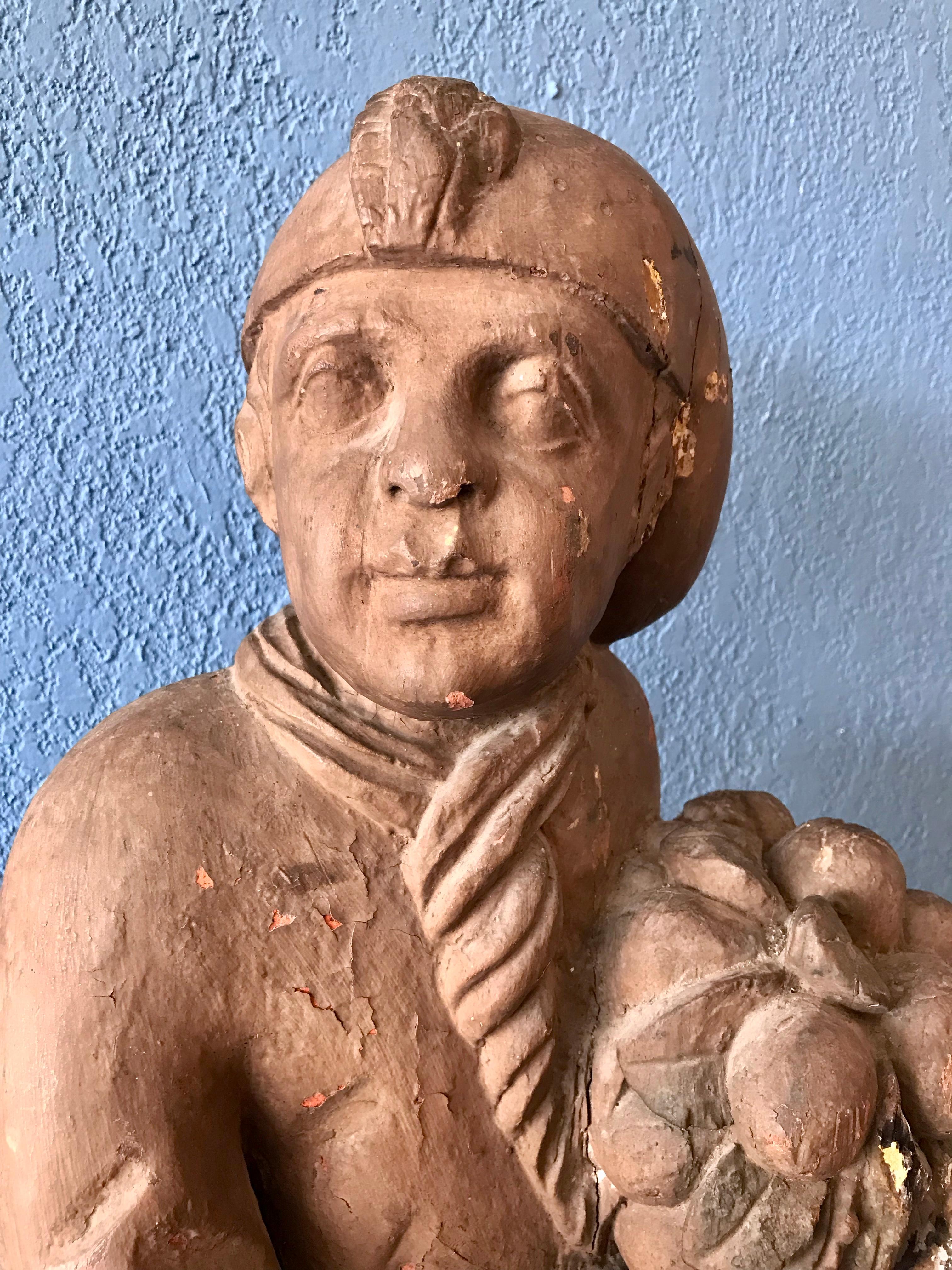 Sculture di un faraone della fine del XVIII/inizio del XIX secolo in vendita 4
