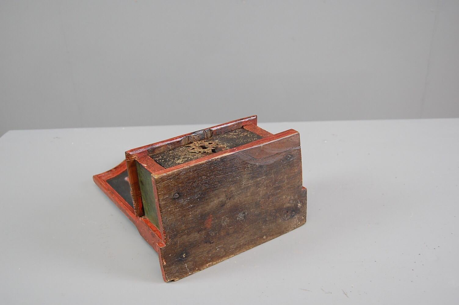 18th Century Late 18th-Early 19th Century Church Collection Box