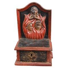 Late 18th-Early 19th Century Church Collection Box