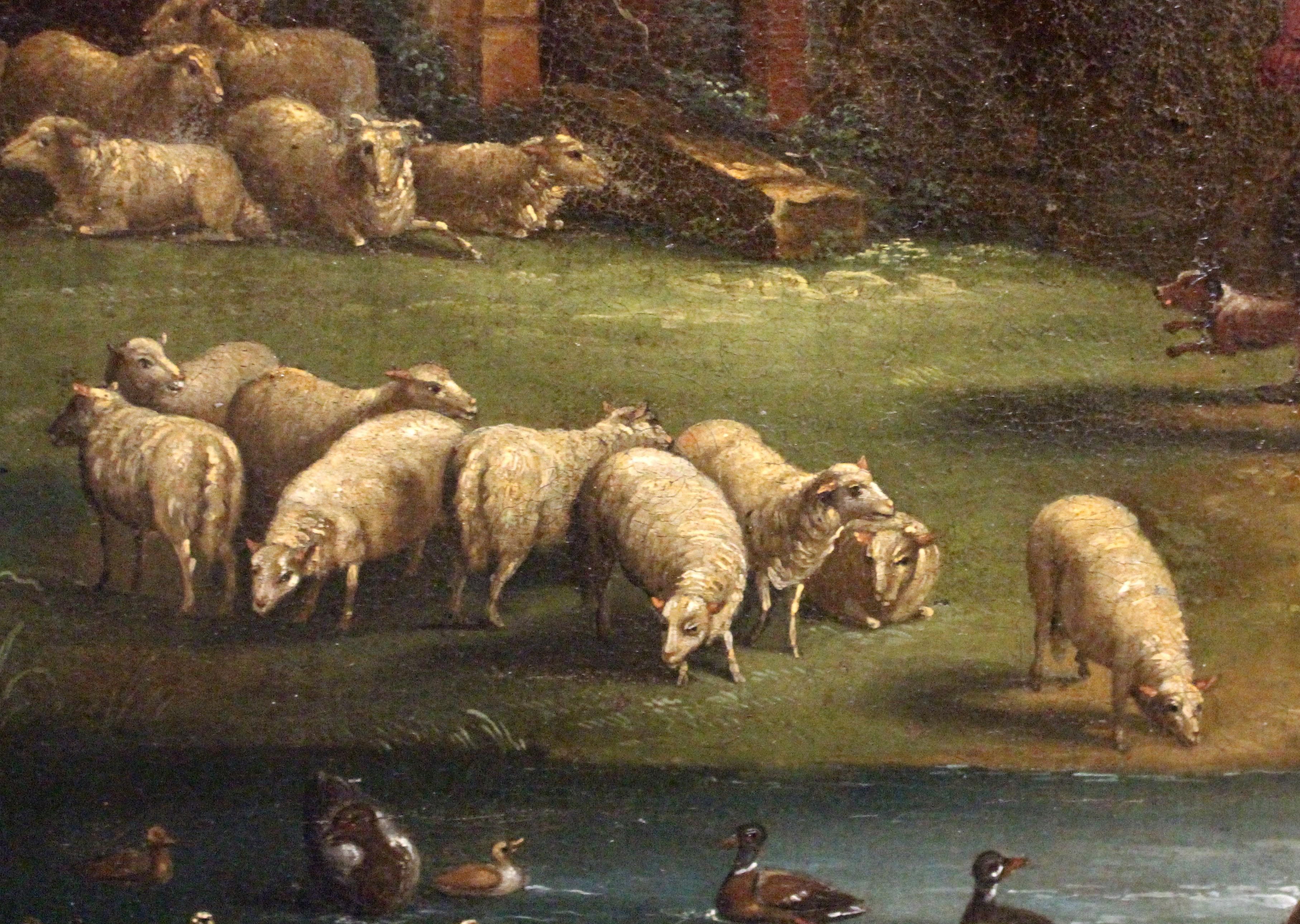 European Late 18th-Early 19th Century Continental Landscape Painting For Sale