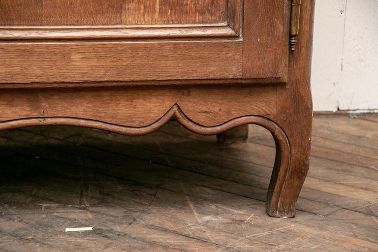Late 18th Early 19th Century French Carved Oak Buffett For Sale At
