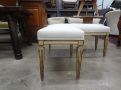 Late 18th-Early 19th Century French Louis XVI Corner Bench