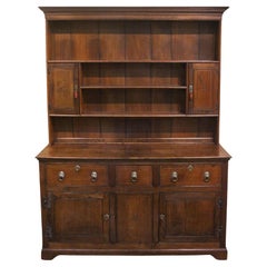 Late 18th-Early 19th Century Georgian English Oak Dresser