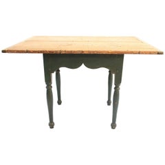 Antique Late 18th-Early 19th Century New England Painted Tavern Table