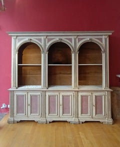 LATE 18TH-EARLY 19TH CENTURY PAINTED NEOCLASSICAL BOOKCASE