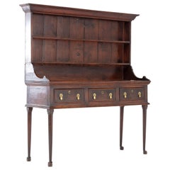 Late 18th/Early 19th Century Pine Dresser and Rack