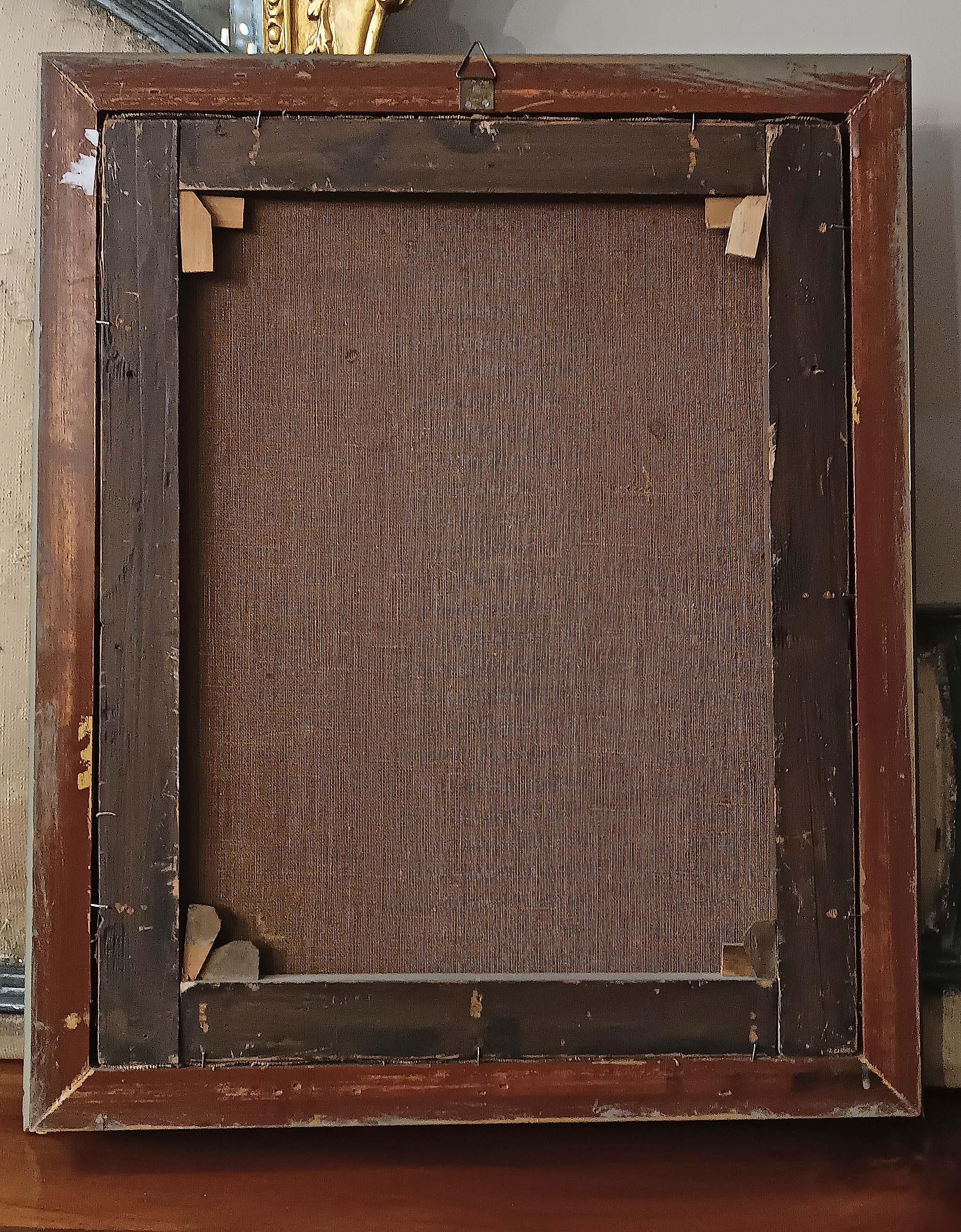 LATE 18th-EARLY 19th CENTURY PORTRAIT OF A YOUNG POET For Sale 3