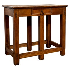 Antique Late 18th - Early 19th Century Spanish Colonial / Latin American Pine Table