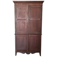Late 18th/early 19th century Virginia federal period linen press