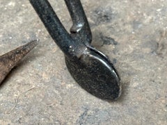 Late 18th or Early 19th Century Dutch Fireplace Tools of Fire Tools