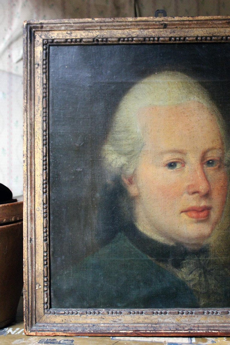 Late 18th Century English School Oil on Canvas of a Gentleman, circa ...