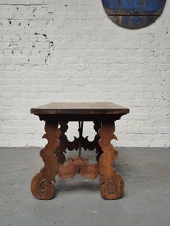 Late 18thC Spanish low table