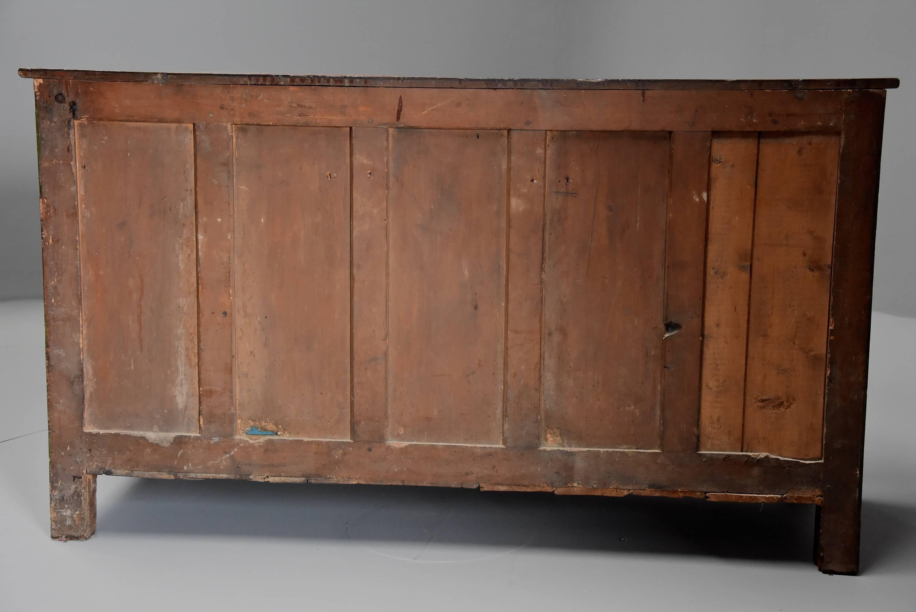 Late 18th-Early 19th Century Oak Dresser Base of Superb Patina For Sale 5