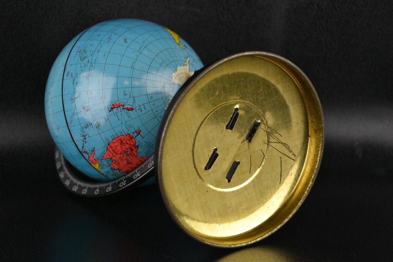 Late 1920s Tin Globe Reliable Series England at 1stDibs