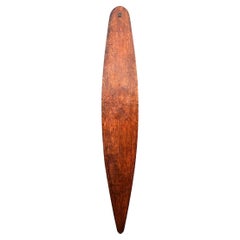 Vintage Late-1930s Tom Blake Style Hollow Wooden “Kookbox” Early Surfboard