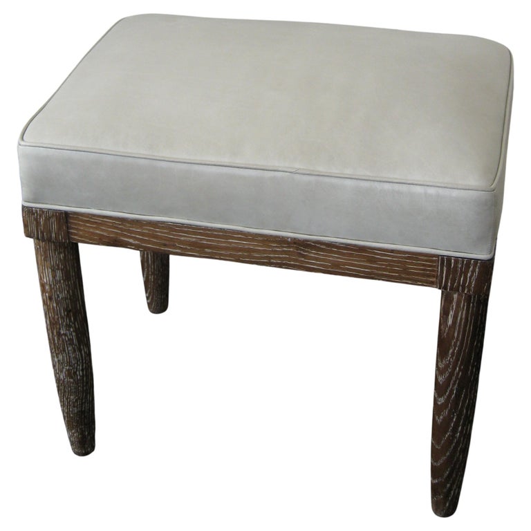 Late 1940's Moderne / Deco Footstool or Ottoman  For Sale
