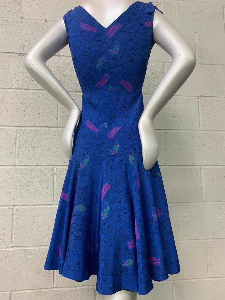 blue dress for baby girl Leela Maxi Dress — Cobalt Floral, Pockets main image 1
