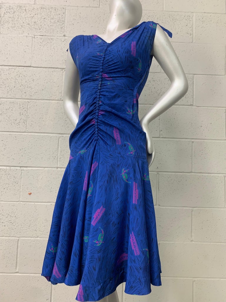 blue dress for baby girl Wyatt Slinky And Mesh Maxi Dress
