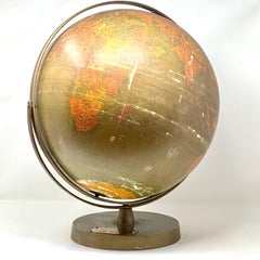 Late 1950s Replogle Large Library Globe