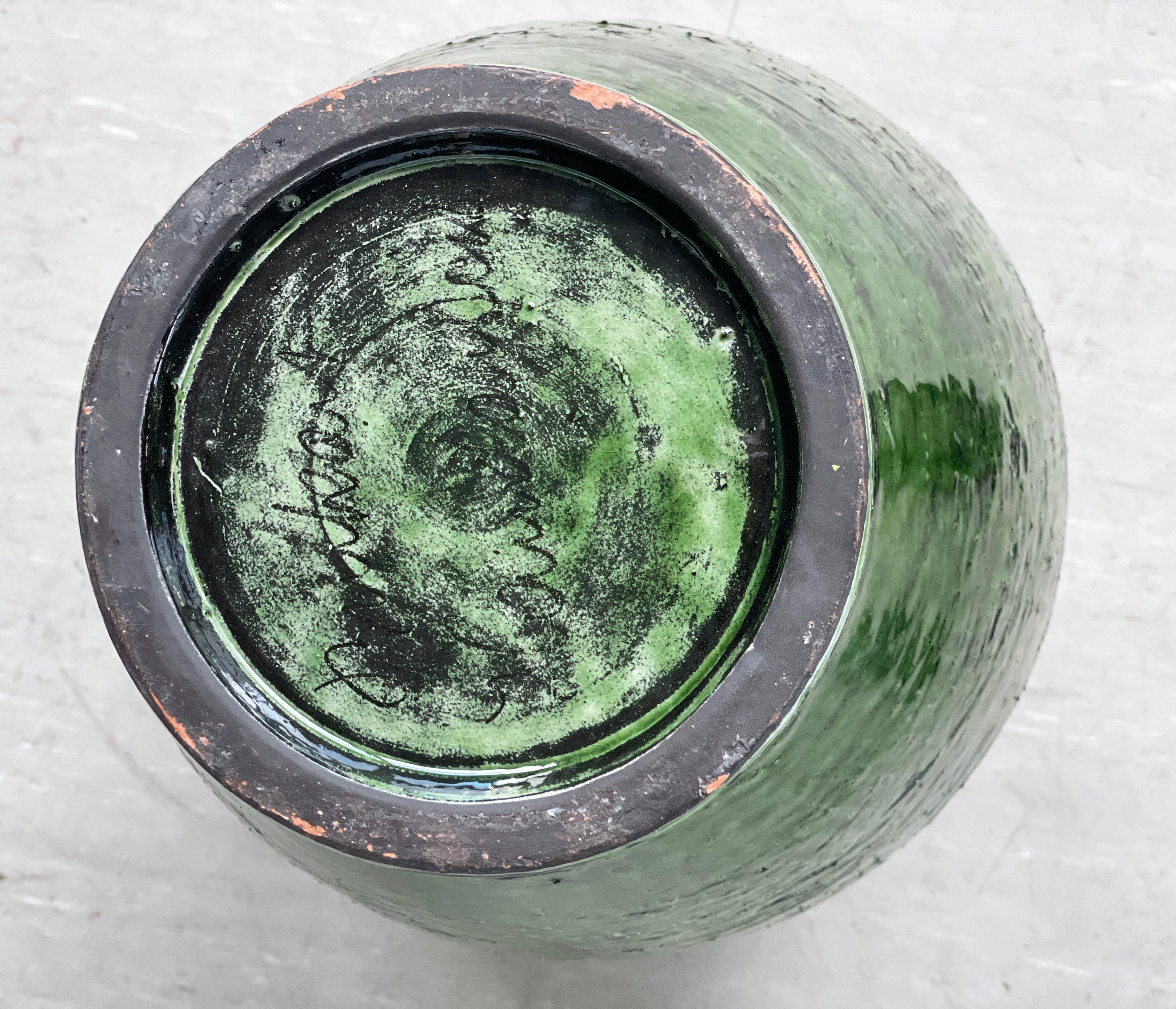 Vaso in ceramica Burkart, Svizzera, fine anni '60 in vendita 7