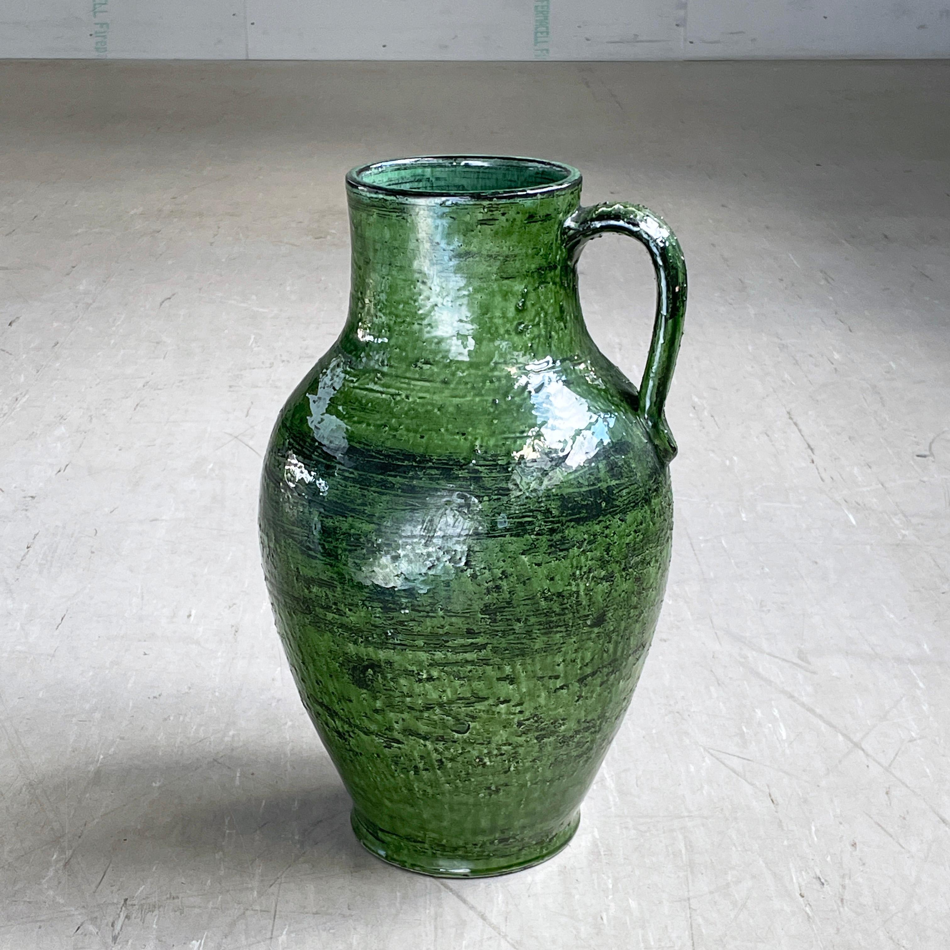 Mid-Century moderno Vaso in ceramica Burkart, Svizzera, fine anni '60 in vendita