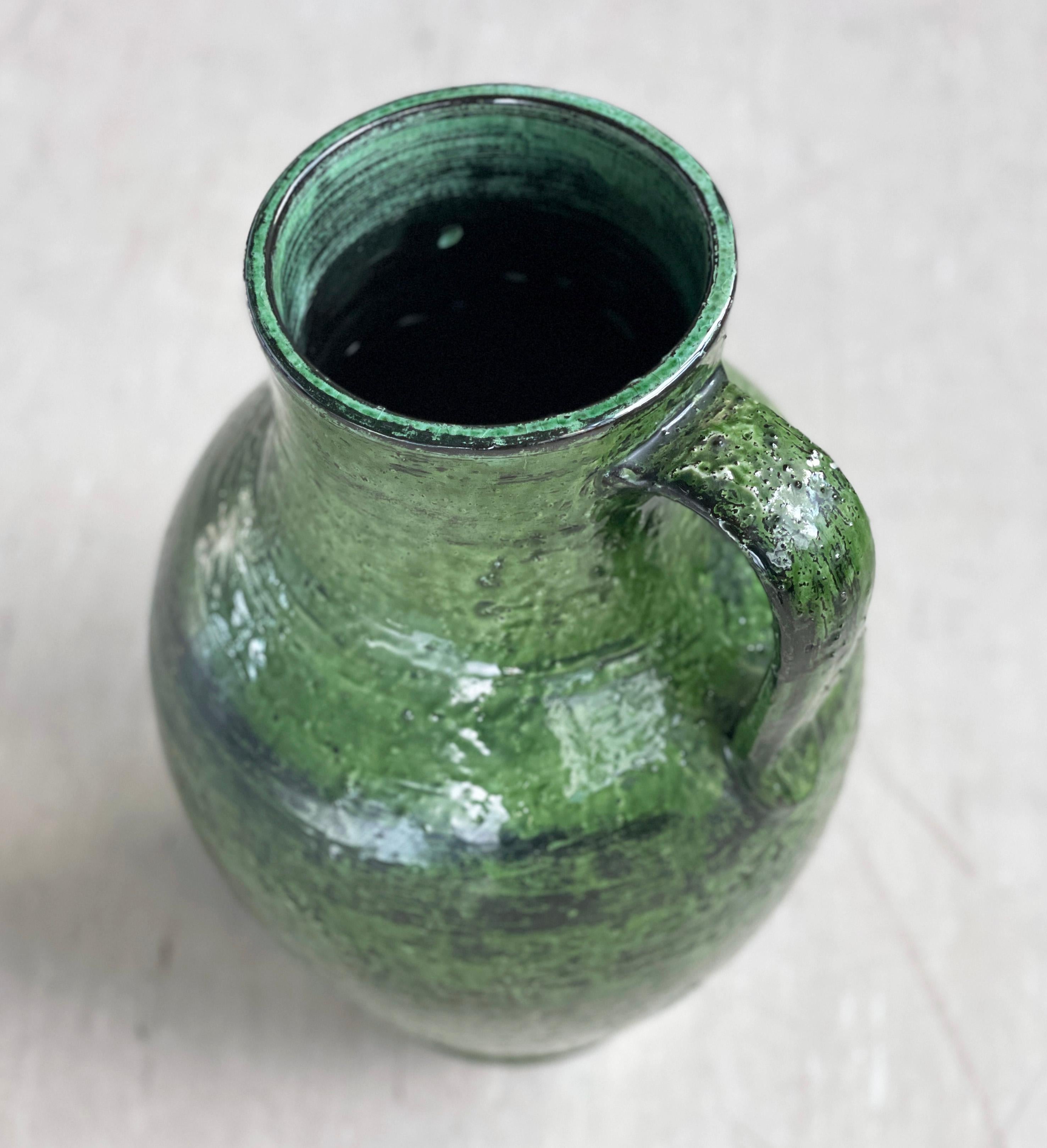 Svizzero Vaso in ceramica Burkart, Svizzera, fine anni '60 in vendita
