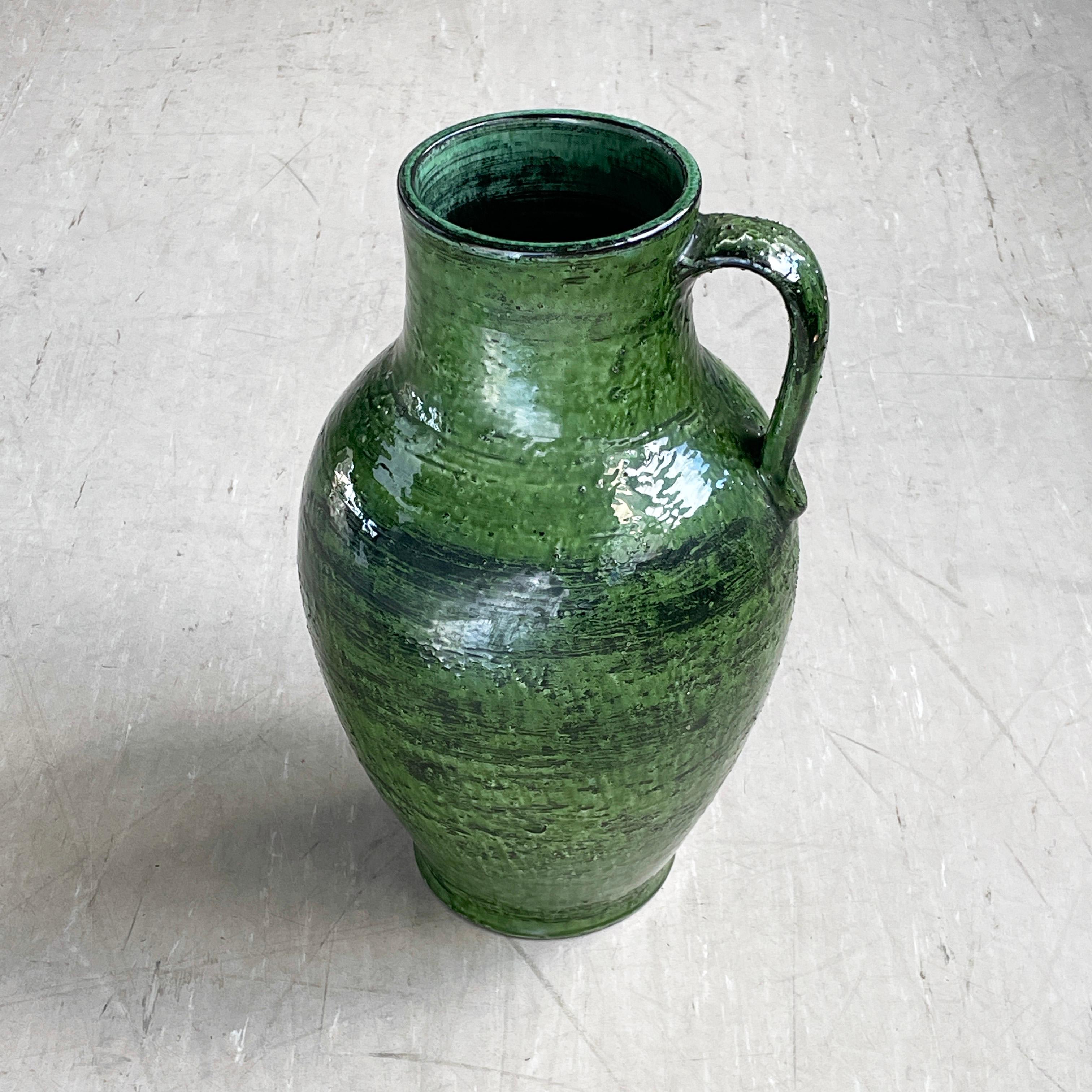 Metà XX secolo Vaso in ceramica Burkart, Svizzera, fine anni '60 in vendita