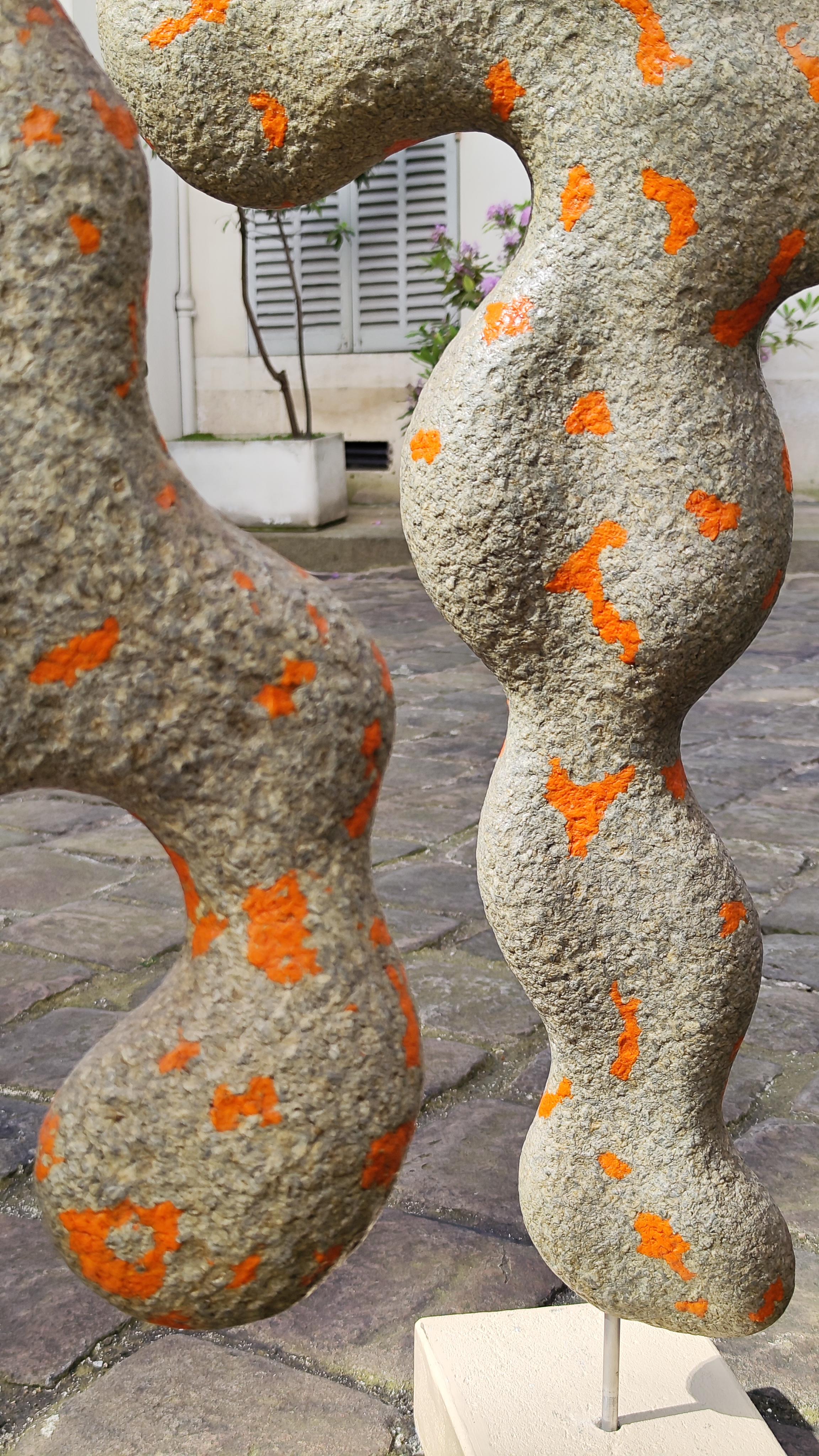 Résine Sculptures en résine à la manière de Jean Arp, Picasso, France, fin des années 1970 en vente