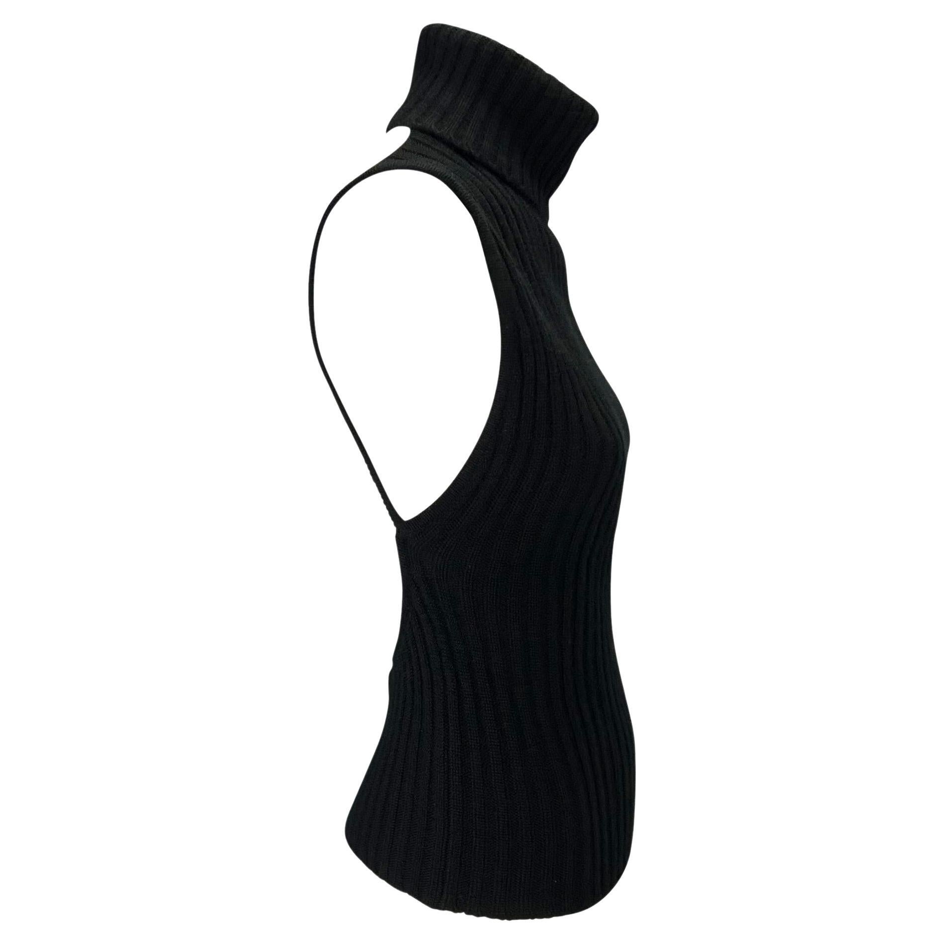 gucci by tom ford backless cashmere turtleneck