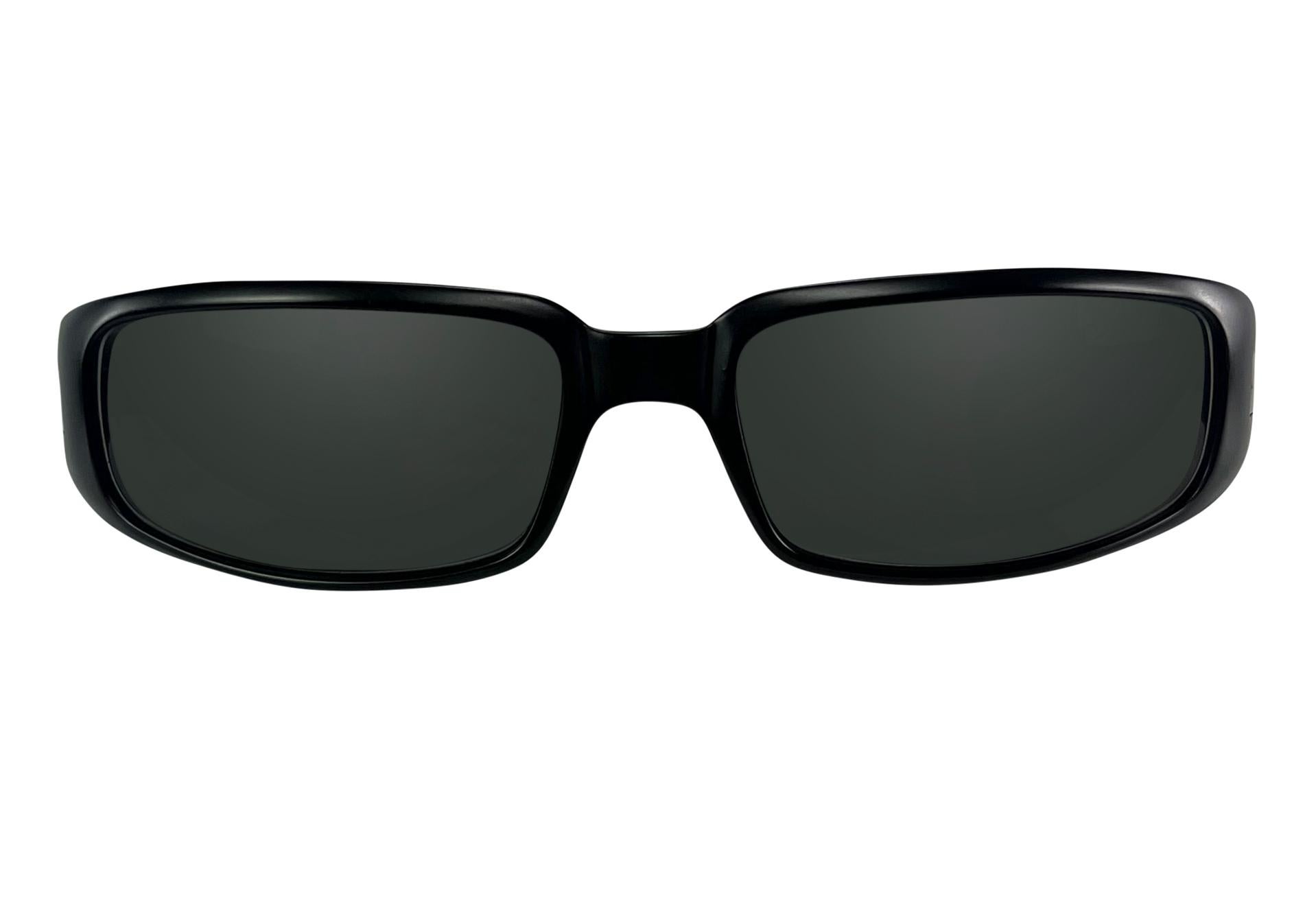 From the late 1990s, these chic matte black sunglasses Gucci oval sunglasses, designed by Tom Ford, feature black lenses, thin arms, and are made complete with Gucci branded metal accents on either arm. 

Approximate measurements: 
Frame Height: