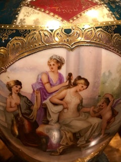 Late 19th-20th Century French Vase with a Cover