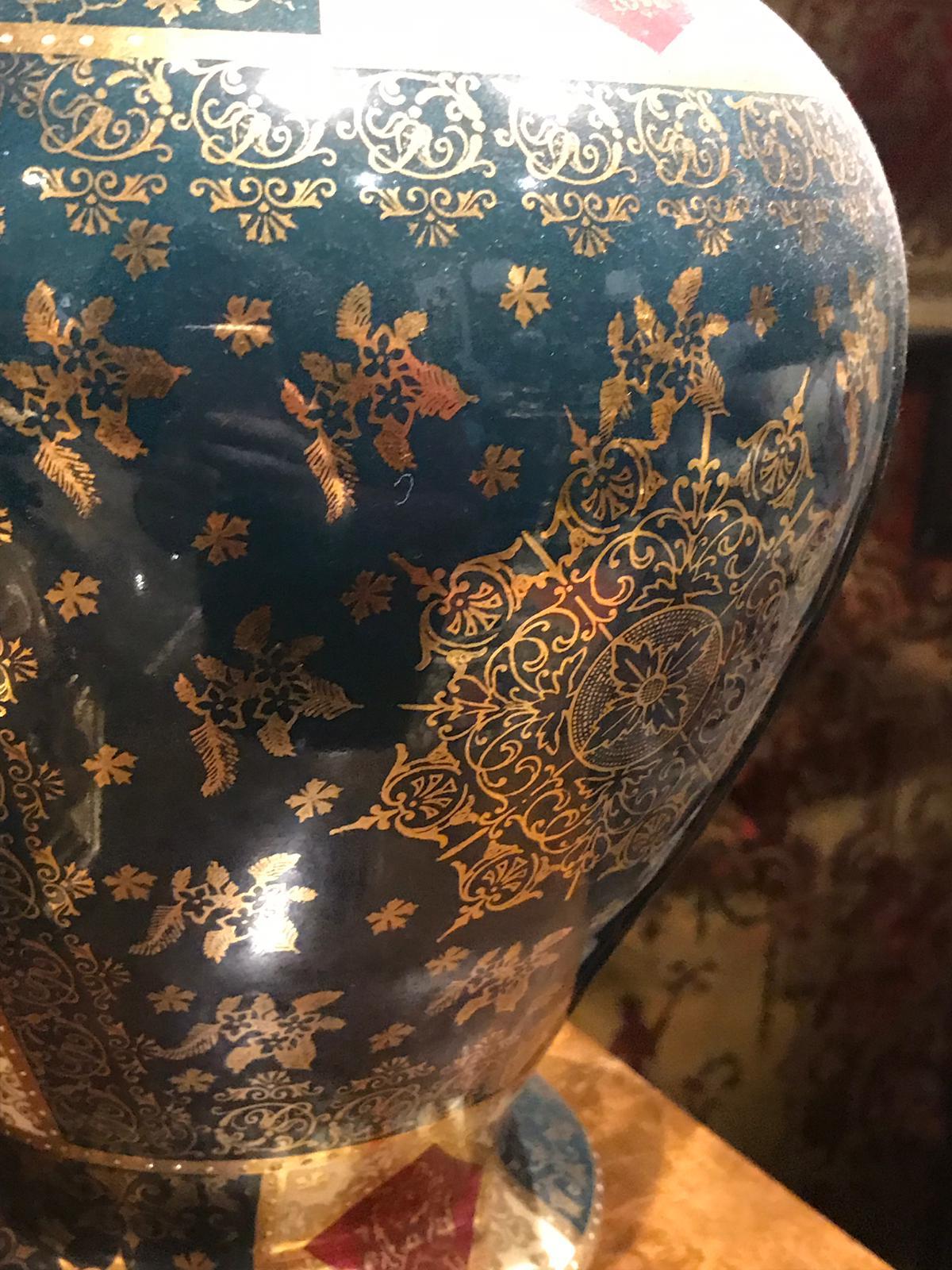 Other Late 19th-20th Century French Vase with a Cover For Sale