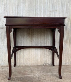 Late 19th Bureau Antique Cartonnier Sliding Top for Hidden Storage