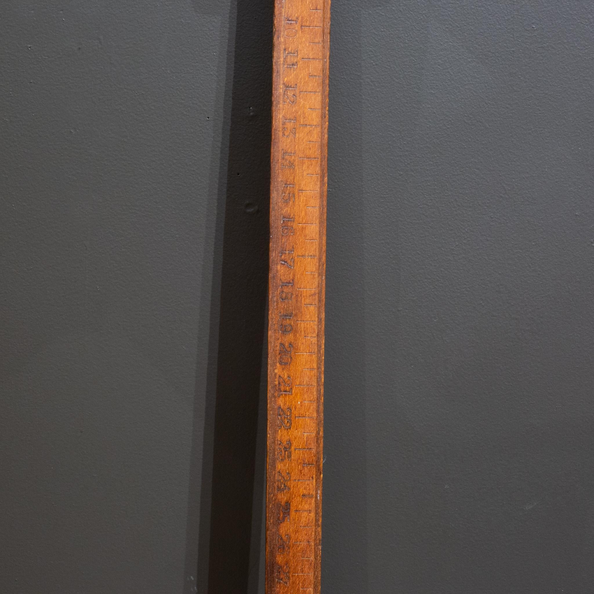 Wood Late 19th c. Antique Forester's Log Measuring Caliper, c.1890