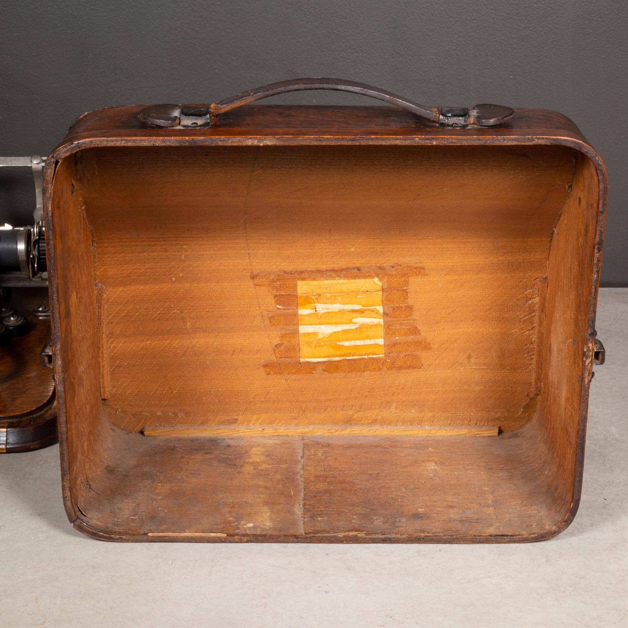 19th Century Late 19th c. Blick #7 Typewriter and Case c.1890-1892 For Sale