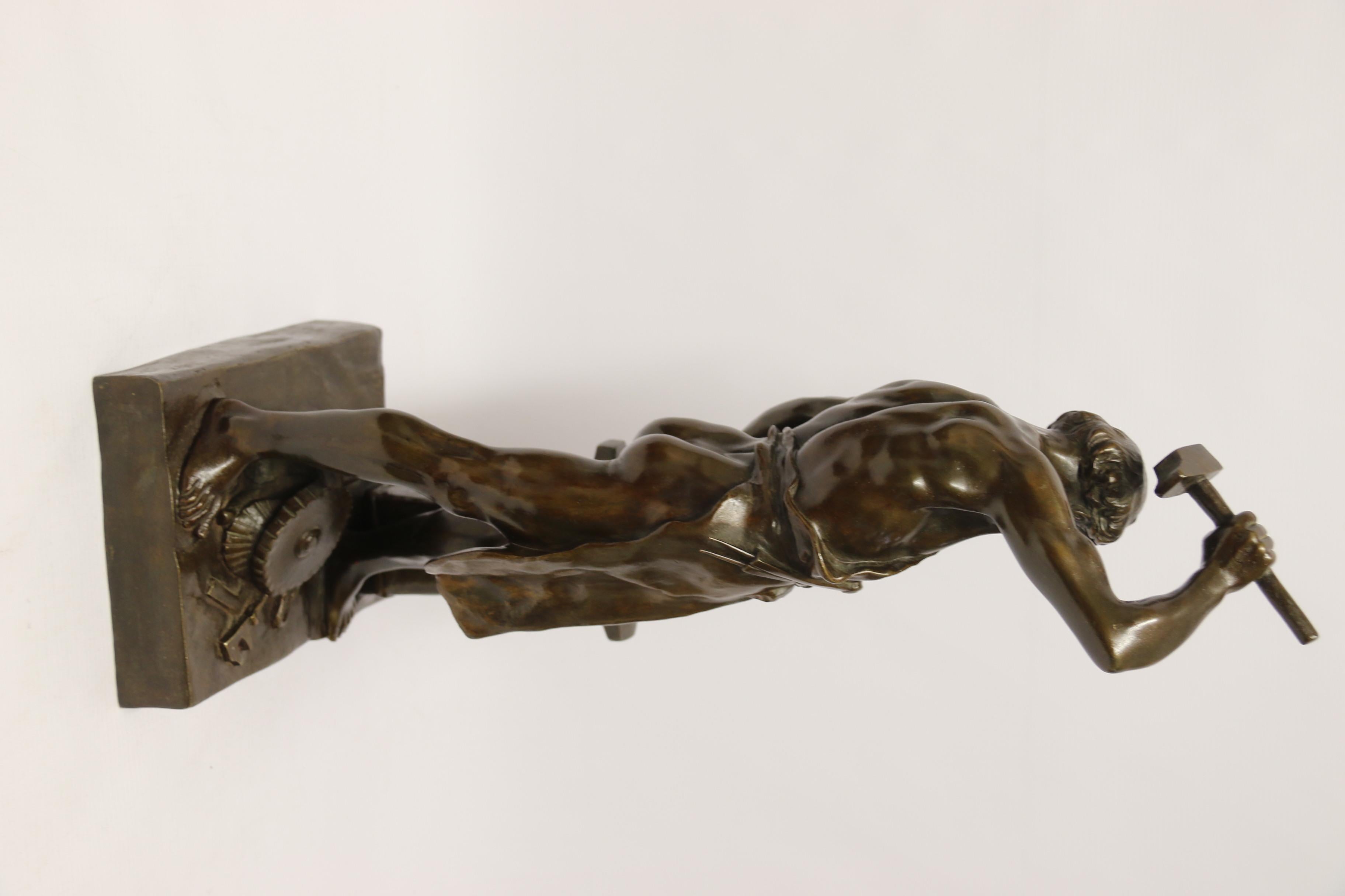 the naked blacksmith