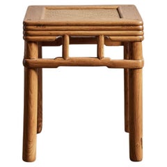 Late 19th C. Chinese Side Table Antique Late 19th C. Chinese Side Table