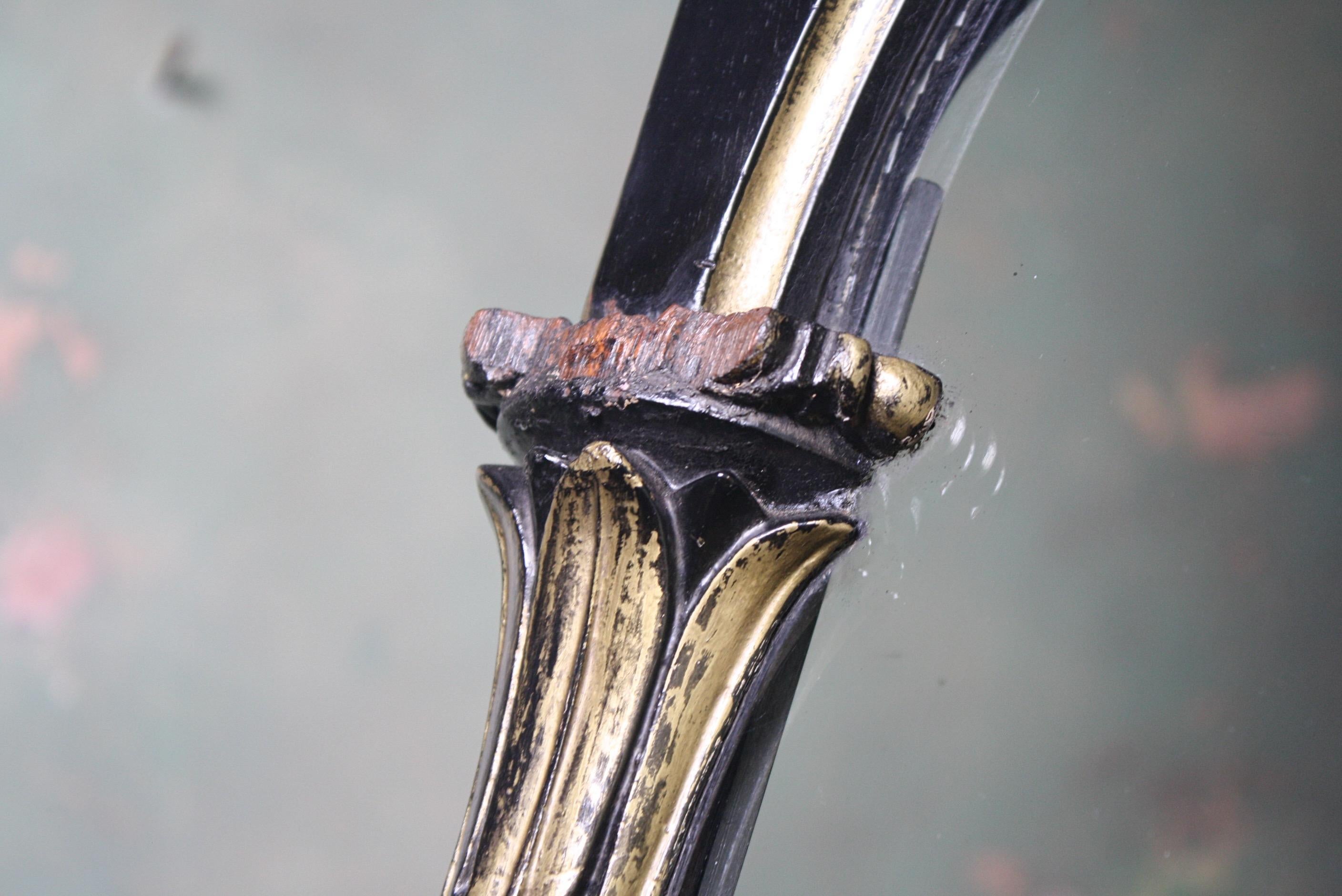 Ebonized and Gilt Shop Display Cabinet Vitrine, Frederick Sage, London 4