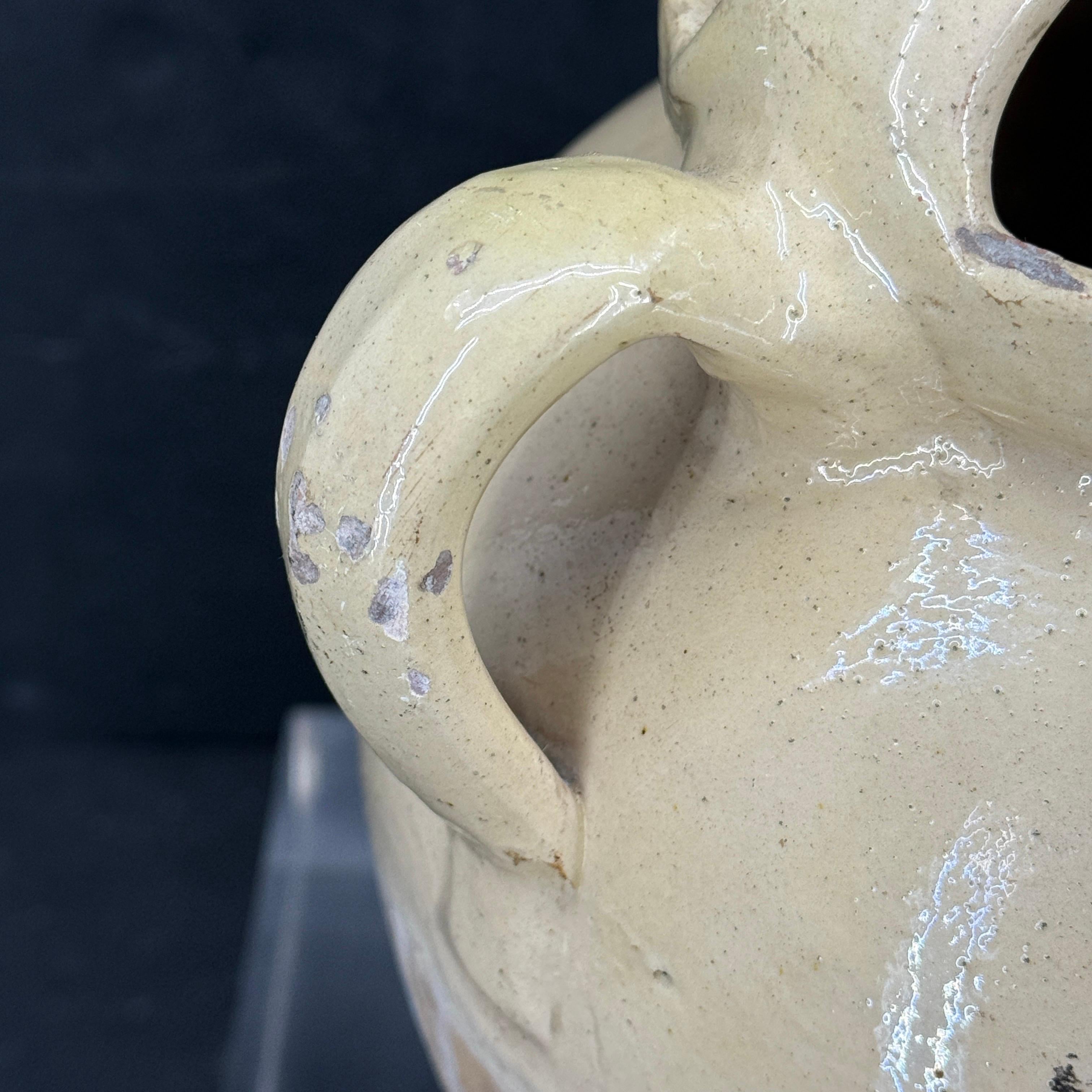 A.C.I.C. Jauge à eau en céramique jaune avec anse en vente 6