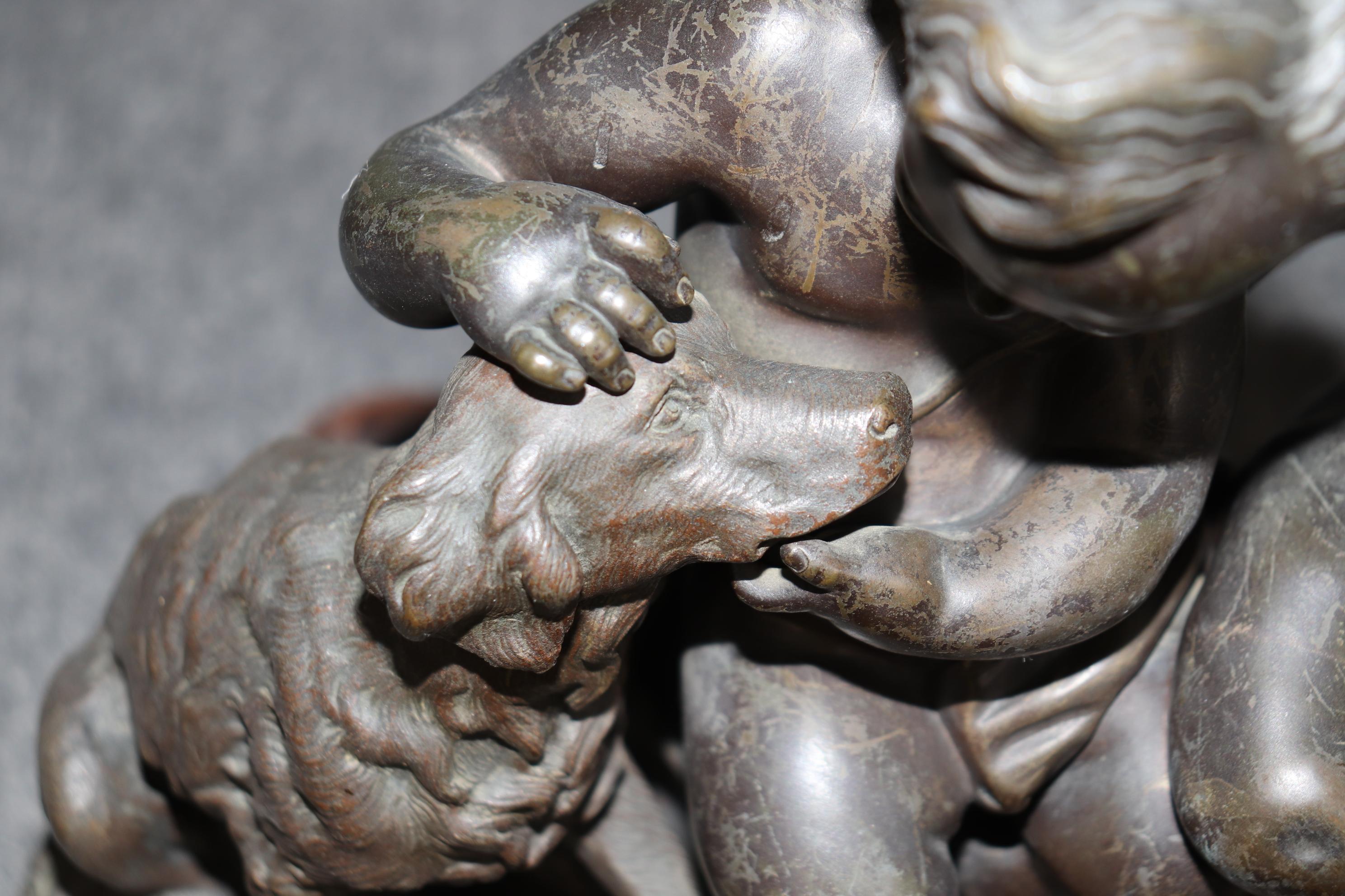 Lámpara de bronce estilo Luis XV de finales del siglo XIX firmado por Louis Sauvageau en venta 9