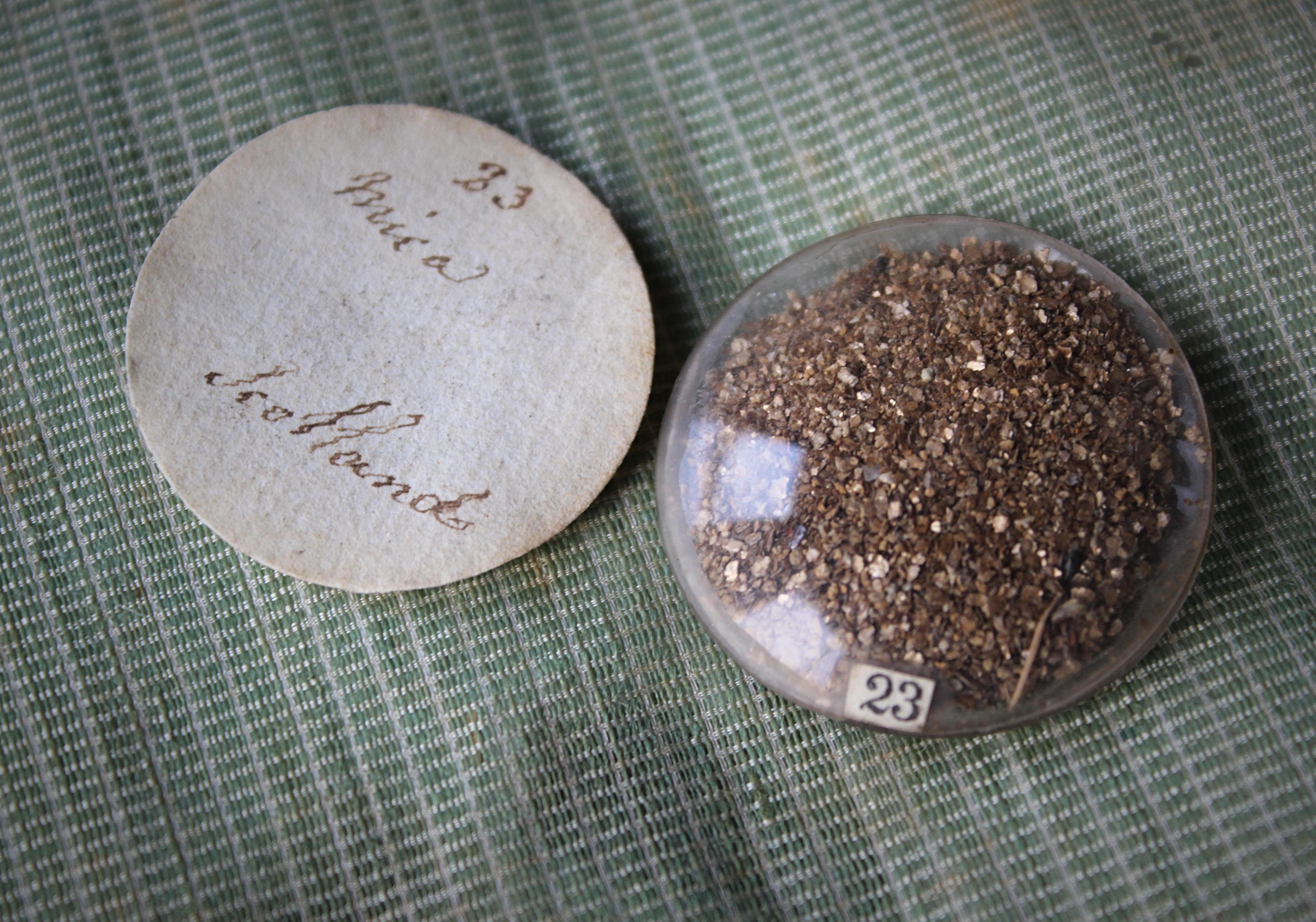 Late 19th C Edelstein Mineral & Semi Precious Stone Proben Vitrine Curio  im Zustand „Gut“ im Angebot in Lowestoft, GB