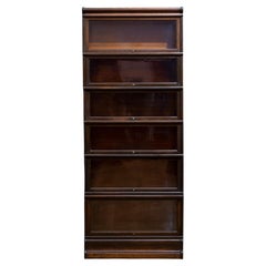 Late 19th Century Globe-Wernicke 6 Stack Lawyer's Bookcase, circa 1890-1899