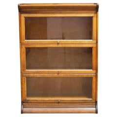 Used Late 19th c. Gunn Furniture Co. 3 Stack Lawyer's Bookcase c.1899