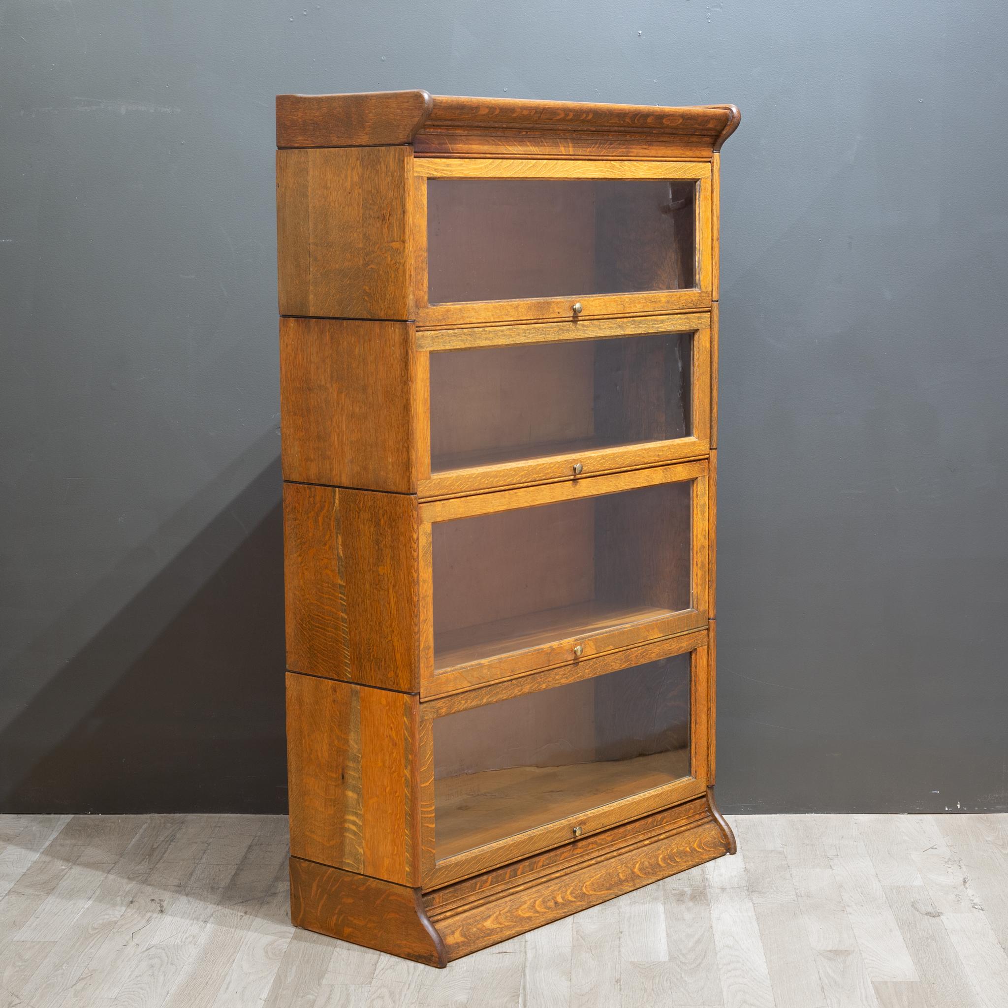 Late 19th C. Gunn Furniture Co. 4 Stack Lawyer's Bookcase, c.1899 at 1stDibs gunn furniture