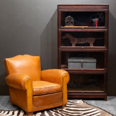 Late 19th c. Gunn Furniture Co. Mahogany Lawyer's Bookcase c.1899