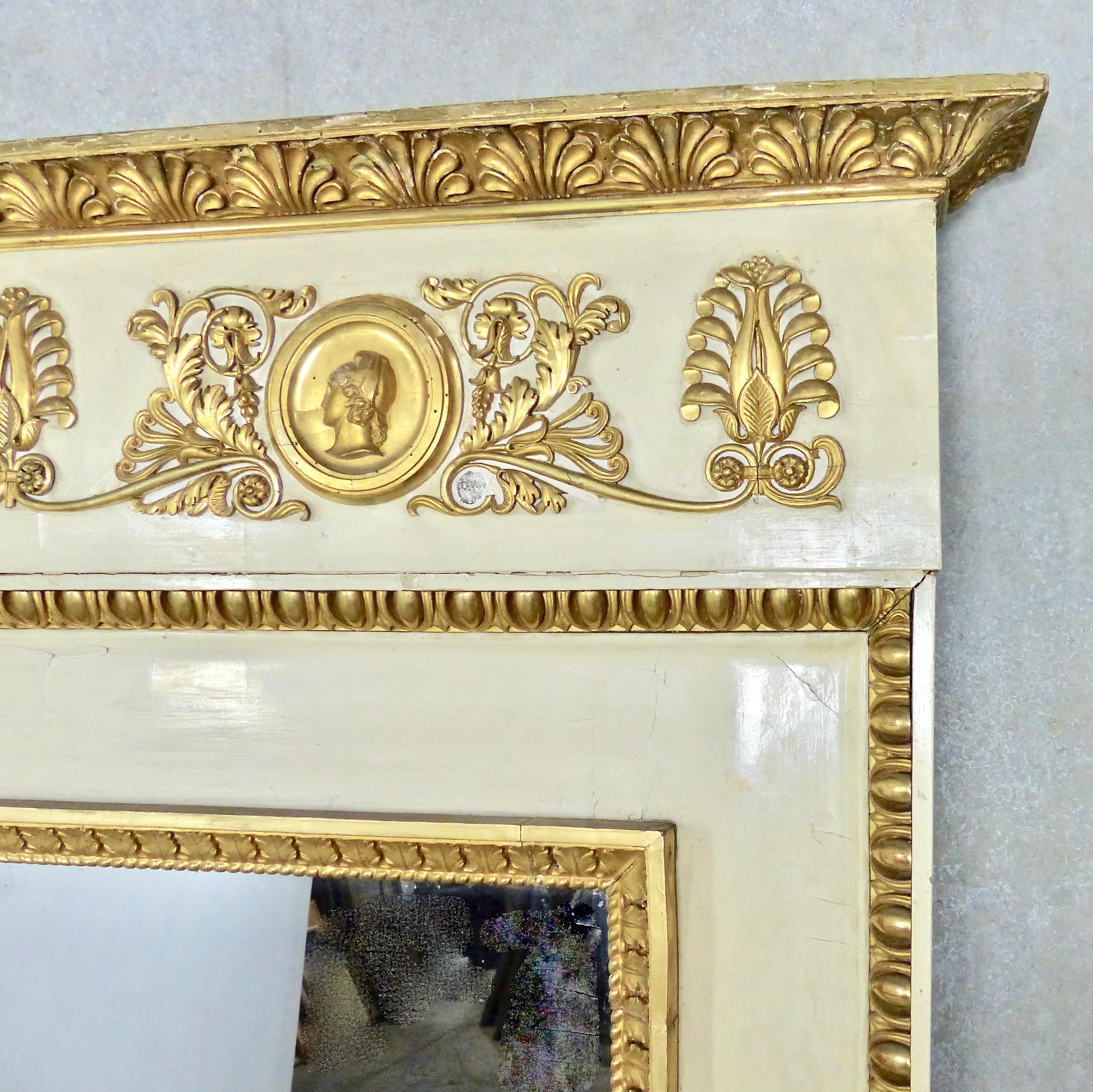 large mantel mirror